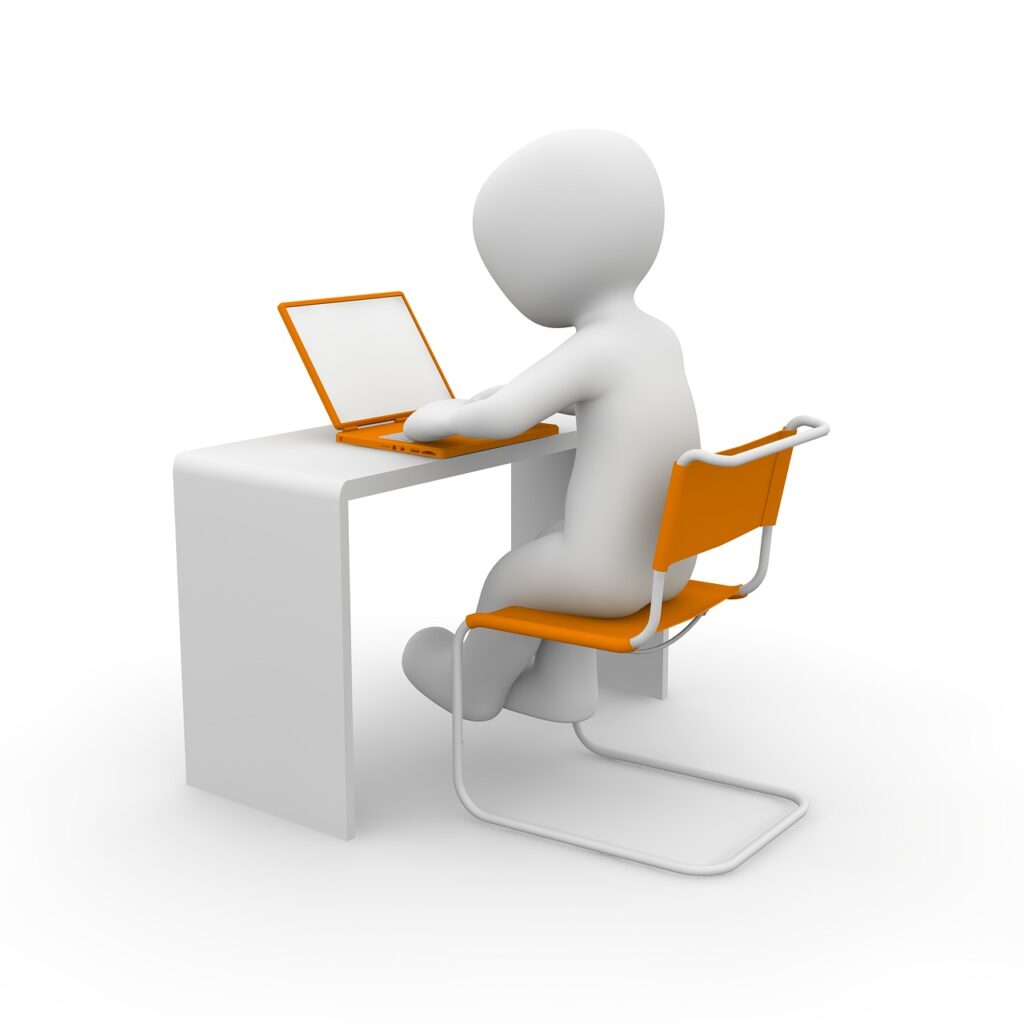 laptop, learn, school